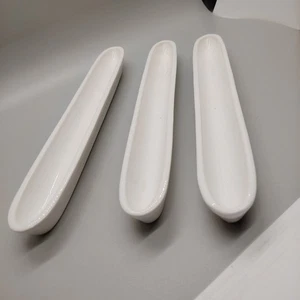 3 aperitivos pequeños SEVERERS de cerámica blanca Portugal/tomate cereza relleno - Imagen 1 de 3