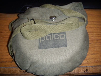 Vintage  Palco Mess Kit-All Aluminum Pot Pan Plate Cup Canvas Bag - Image 1 of 4