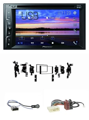 Pioneer Bluetooth 2DIN USB DVD DAB MP3 Autoradio für Nissan Tiida Versa C11 2007 - Bild 1 von 4