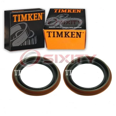 2 уплотнения дифференциала коробки передач Timken для Chrysler Laser xi 1984-1986 годов выпуска - Изображение 1 из 4