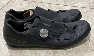 Zapatos de ciclismo ligeros negros Shimano Sh-RC502 para hombre talla 11-11,5 (EUR 46) NUEVOS Foto 1 de 4