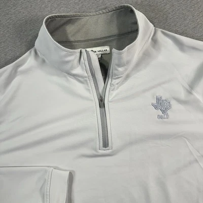 Пуловер для гольфа Peter Millar Perth Performance Texas A&M Aggies XL серый на молнии 1/4 - Изображение 1 из 4