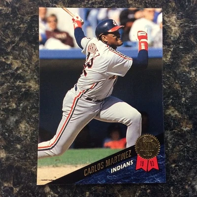 1993 Leaf - Carlos Martinez #347 - Image 1 of 2