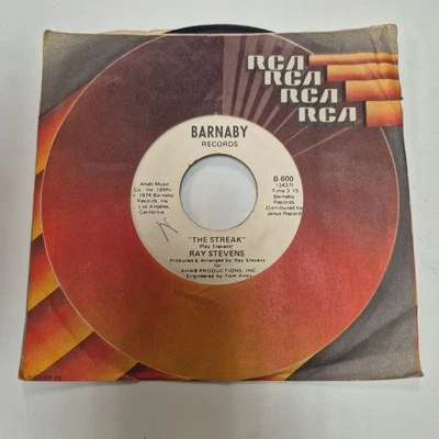 RAY STEVENS- THE STREAK 7" 45 RPM RECORD LIKE NEW OOP - Image 1 of 2