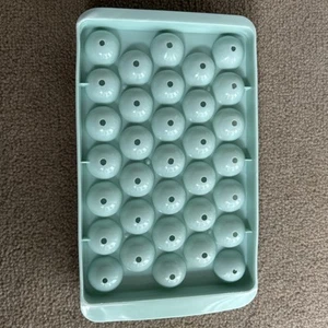 Ice Cube Tray with Lid , 33 Grids Ice Ball Maker Mould Round Easy Release UK - Picture 1 of 4