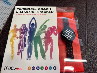 Moov Now Fitness Entrenador Personal y Rastreador Deportivo Monitor de Sueño Blizzard Blanco Foto 1 de 4