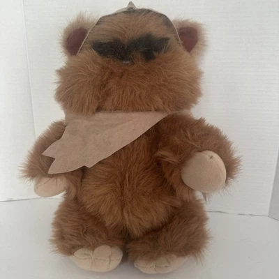 Peluche Wicket W. Warrick The Ewok Star Wars ROTJ 1983 Kenner 15" Foto 1 de 4