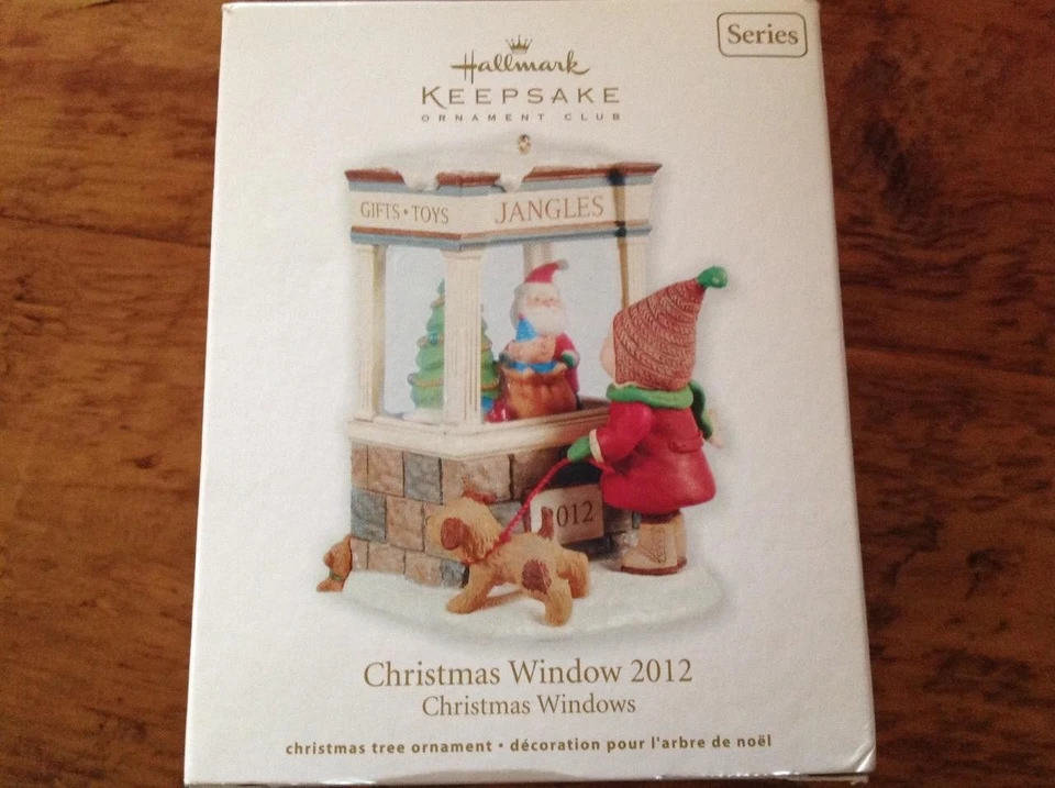 Hallmark Keepsake Ornamento Navidad Ventanas KOC Club Series 2012 10º #10 Foto 1 de 1