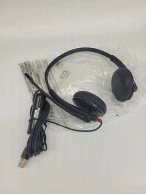 Plantronics Blackwire 325t 300DA USB & 3.5mm Binaural Stereo Headset New - Image 1 of 4