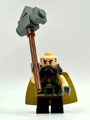LEGO® The Hobbit - DWALIN THE DWARF LOR050 Minifigure - From Set 79003 - NEW - Image 1 of 2