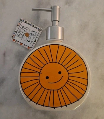 Beekman 1802 Happy Place Jabón Cerámico Loción Bomba Dispensador Sol Leche de Cabra Foto 1 de 4