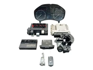 Unité de Commande Moteur Set Serrures Complet pour Skoda 1Z0920841B 03C906056CN - Picture 1 of 12