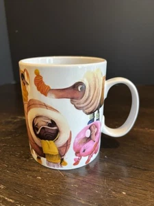 The New Yorker Dog Mug Baby It's Cold Outside 2010 Conde Nast Design Ana Juan - Picture 1 of 7