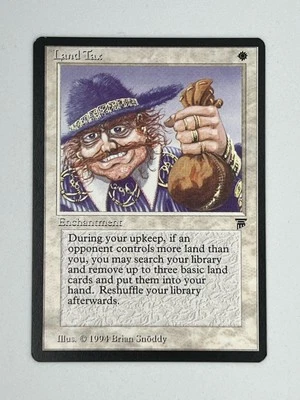 MTG LAND TAX Legends Regular MT Magic The Gathering - Image 1 of 4