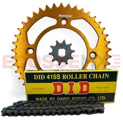 KTM SX50 CHAIN & SUPERSPROX PROX SPROCKET KIT ORANGE SET DID CHAIN 2014-2023