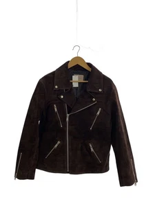 BEAMS Lights Double Riders Jacket Brown L Used - Picture 1 of 6