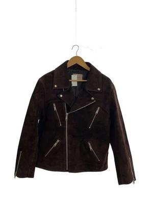 BEAMS Lights Double Riders Jacket Brown L Used - Image 1 of 4