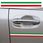 Italian Italia Flag PVC Car Badge Sticker Strip Decal Bright Color 40cm*15cm