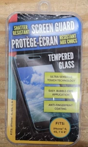 Shatter Resistant Tempered Glass Screen Guard for iPhone 6/6S/7/8 - Picture 1 of 2