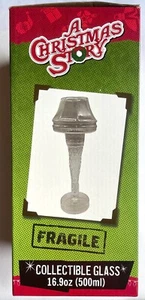 A CHRISTMAS STORY LEG LAMP 11-inch 16.9oz COLLECTIBLE GLASS (Silver Buffalo) NEW - Picture 1 of 4