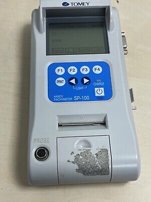Tomey SP-100 Handheld Pachymeter With Built-in Printer ( No Probe ) • 960£