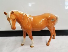 Vintage Retired Beswick Palomino Facing Left 976-Original Price Sticker