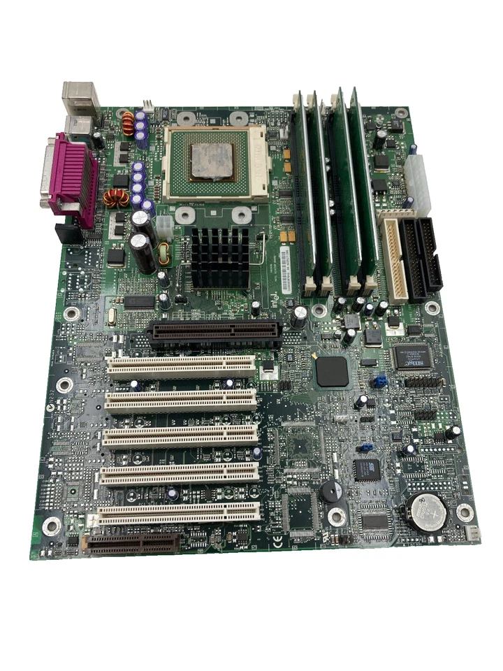 Intel D850GB (A48535-904) Motherboard w/ Pentium 4 Intel (SL4SH) 512MB DDR B - Image 1 of 4