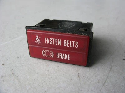 Luz de advertencia de cinturón de seguridad de tablero de freno Porsche 911 1979 Foto 1 de 4