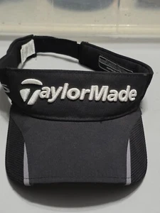 Taylor Made Golf Sun Visor Strapback RBZ R11s Adjustable Black White 1-Size Hat - Picture 1 of 8