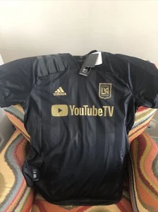 Camiseta de fútbol Adidas Authe LA Los Angeles FC MLS Estados Unidos nueva con etiquetas talla L para hombre - Imagen 1 de 10