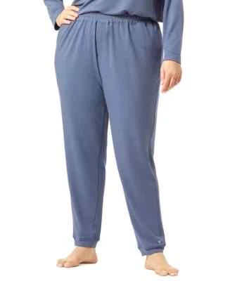 Hue Plus Size French Terry Cuffed Lounge Pant Vintage Indigo SZ 2X - Image 1 of 4