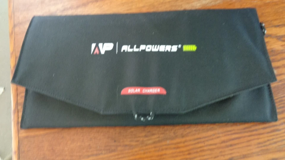 ALL POWERS SOLAR CHARGER MODEL AP SP 013 BLA - Image 1 of 2