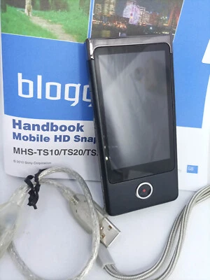 Sony MHS-TS20 Bloggie Touch Mobile HD Snap Video Camcorder Digital Camera USB - Image 1 of 4