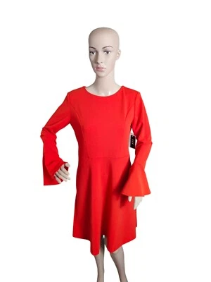 Vestido Vaina ECI New York Para Mujer Rojo 4 Classiccore Minimalista Básico Normcore Foto 1 de 4