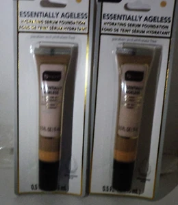 2 B-Pure Essentially Ageless Hydrating Serum FOUNDATION MEDIUM DEEP .5 fl oz ea - Picture 1 of 1