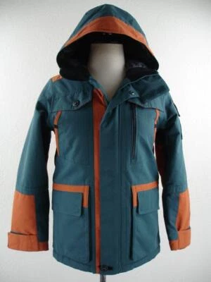 Adolescentes Niños Niñas M 10 12 OBERMEYER Flota Cremallera Aislada Chaqueta con Capucha Esquí Nieve Foto 1 de 4