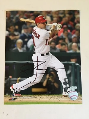 Foto autografada assinada por Ryan Zimmerman 8x10 - Schwartz - Imagem 1 de 4
