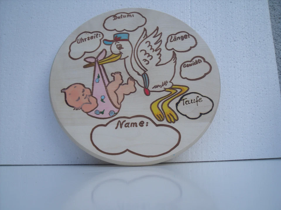 Taufteller 12 Mädchen, rosa - Bild 1 von 1