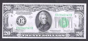 1934-C $20 RICHMOND FEDERAL RESERVE NOTE- FRESH CHOICE CRISP UNCIRCULATED - Picture 1 of 2