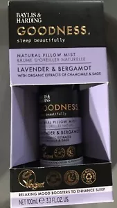 Baylis & Harding Goodness Sleep Lavender & Bergamot Sleep Pillow Mist, 100ml  - Picture 1 of 2