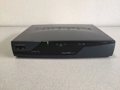 Cisco 871 Router with No UK PSU CISCO871-K9 with No PSU (Inc VAT) - Image 1 of 4