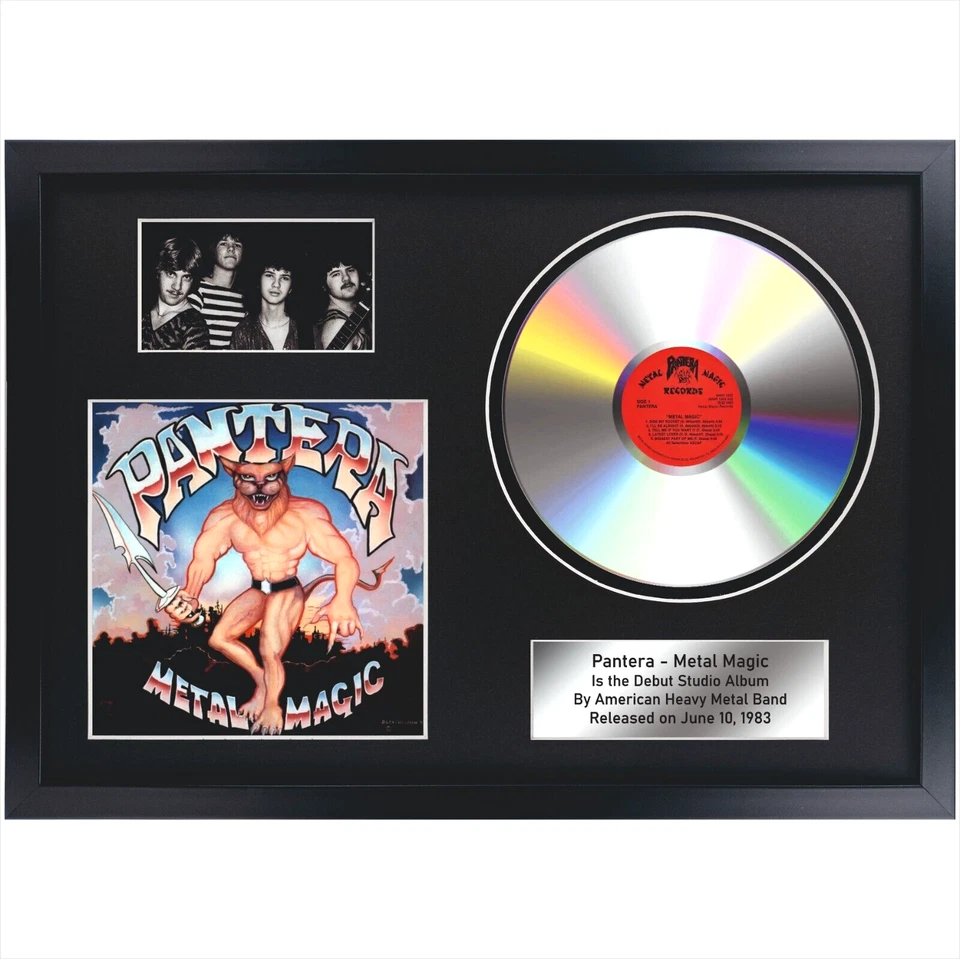 Pantera - 10 in one / CD / Memorabilia / Souvenir in black frame / Heavy Metal - Image 1 of 4
