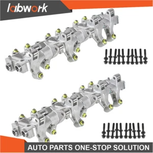 Labwork 2pcs Rocker Arm Shaft Lifter Assembly Pair For Dodge Chrysler 4.0L 3.5L - Picture 1 of 10