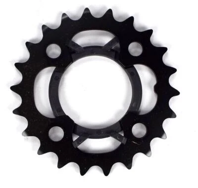 SHIMANO 22T - 8 / 9 СКОРОСТЬ - 64 ММ BCD - ЧЕРНАЯ СТАЛЬ - ВНУТРЕННЯЯ ЦЕПЬ КОЛЬЦО - MTB - Изображение 1 из 2