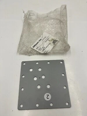 OfficesToGo Replacement Square Table Legs Metal 28" H Tungsten Finish OTGSTL28 - Image 1 of 4