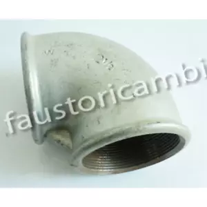 GUSSEISEN FITTING HYDRAULISCHES GEWINDE TEE WELLENBOGEN NIPPEL 3/8 1/2 3/4 1" 1"1/4 11/ - Bild 1 von 2