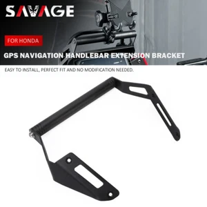 Soporte de extensión de manillar de navegación GPS para HONDA NX 500 2024 NX400 NX500 - Imagen 1 de 8
