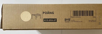 Nuevo reposapiés con marco otomano IKEA POANG 613.059.07 (sin cojín) Foto 1 de 3