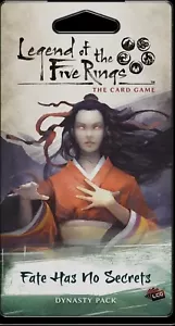 Legend of the Five Rings LCG: Fate Has No Secrets Dynasty Pack - Picture 1 of 1