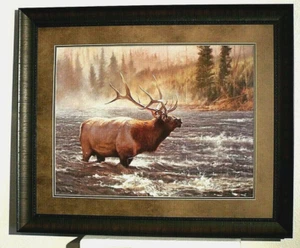 THE CROSSING , BY MATTHEW HILLIER, FRAMED ,MATTED, SIGNED - Picture 1 of 2